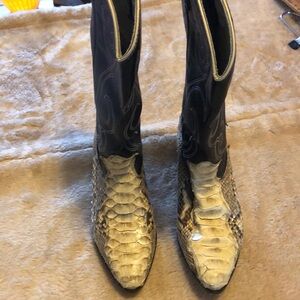 Dingo western cowboy boots snake 3488